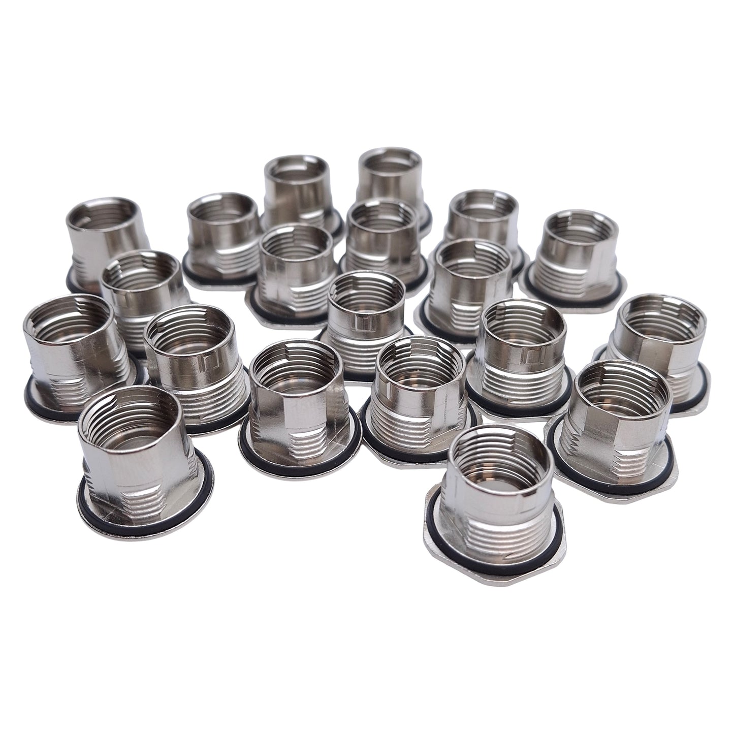New – Open box Lot of 20 Phoenix Contact SACC-BP-F-M12/M15-6-THR Housing Screw Connection, M12