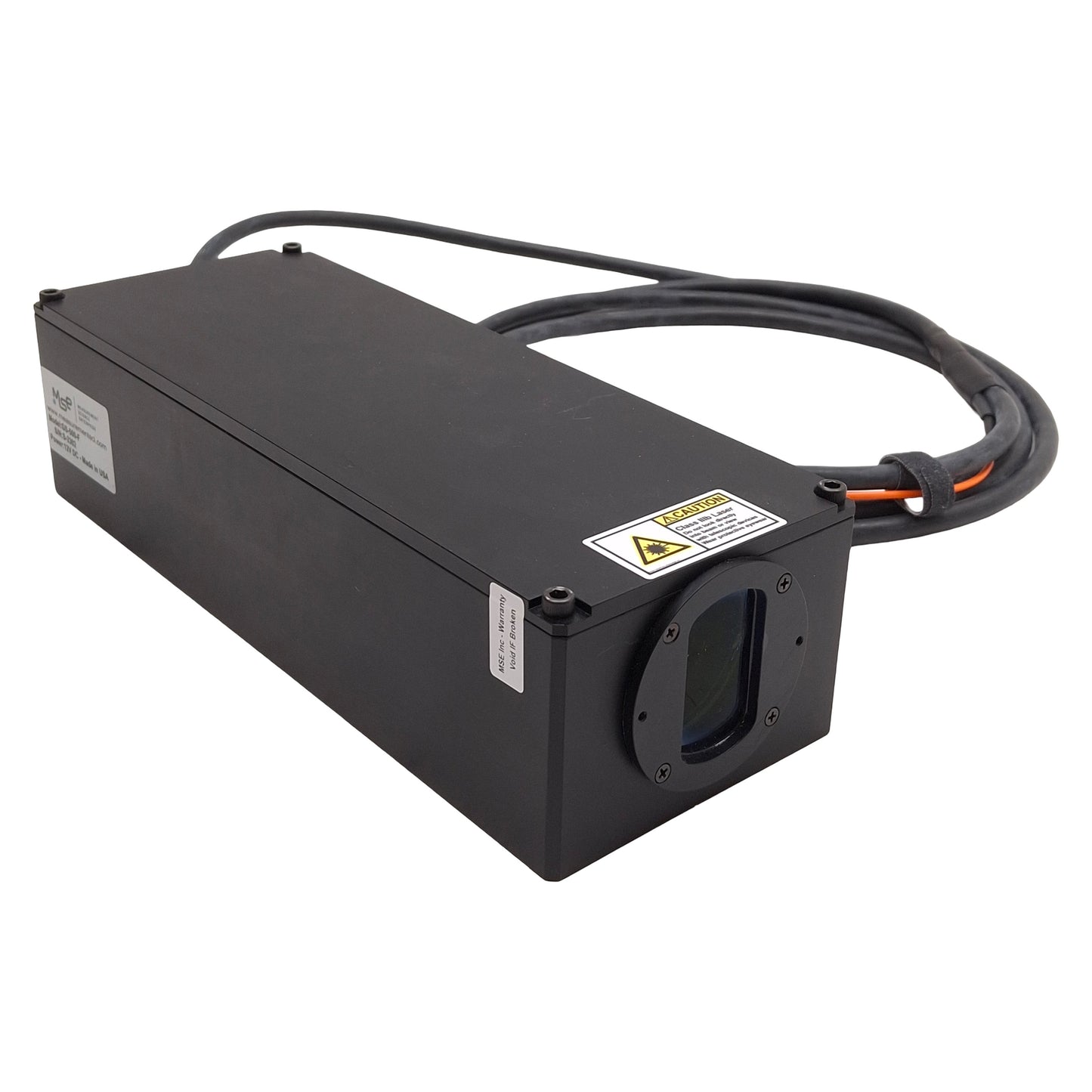 Used MSE GS-500-F / HSML-3M-FG Laser Doppler Velocimetry System, 12VDC *Cracked Lens*