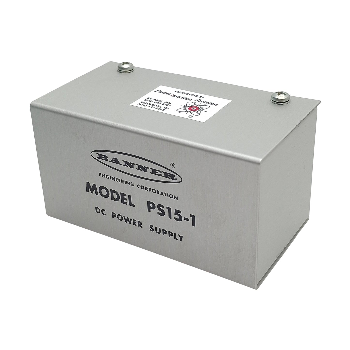 New Banner PS15-1 Power Supply Module, 9-16VAC In, 1A 15VDC Out, 8-Pin Octal