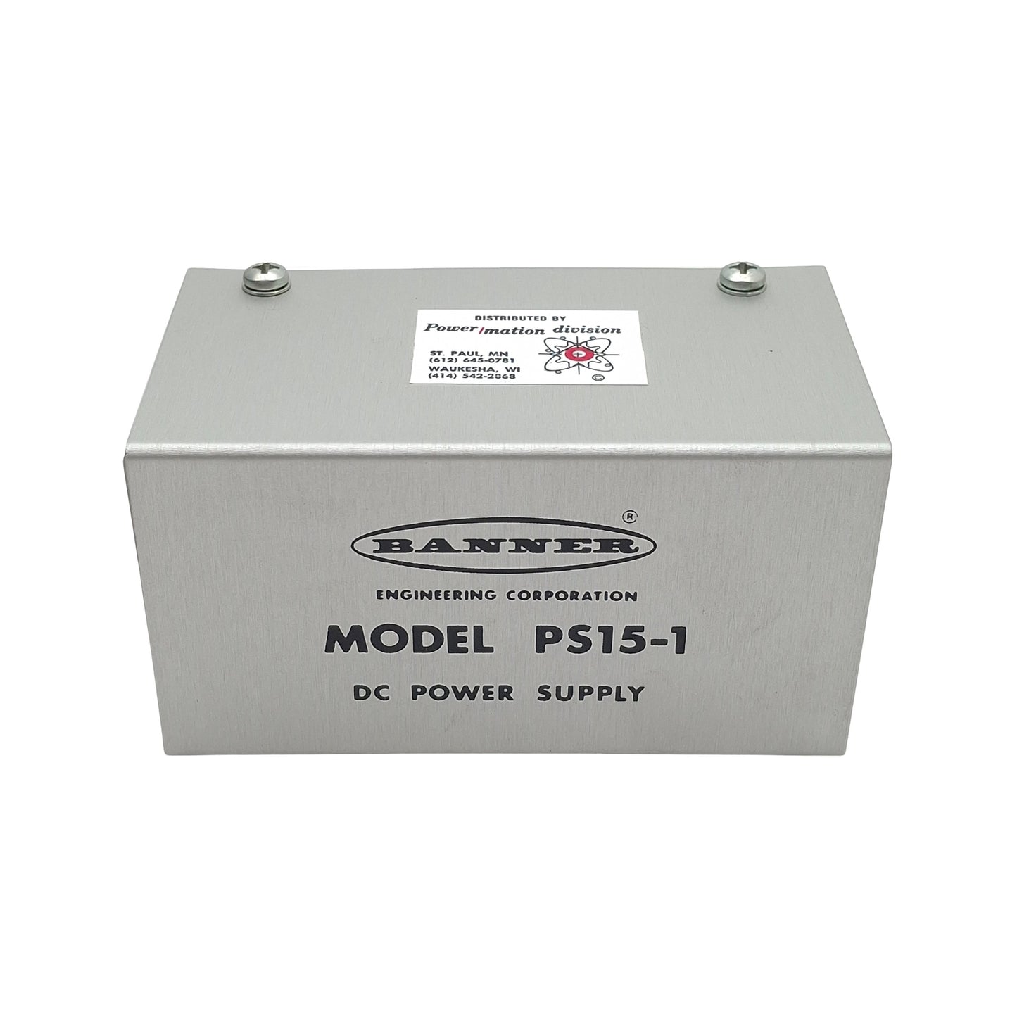 New Banner PS15-1 Power Supply Module, 9-16VAC In, 1A 15VDC Out, 8-Pin Octal