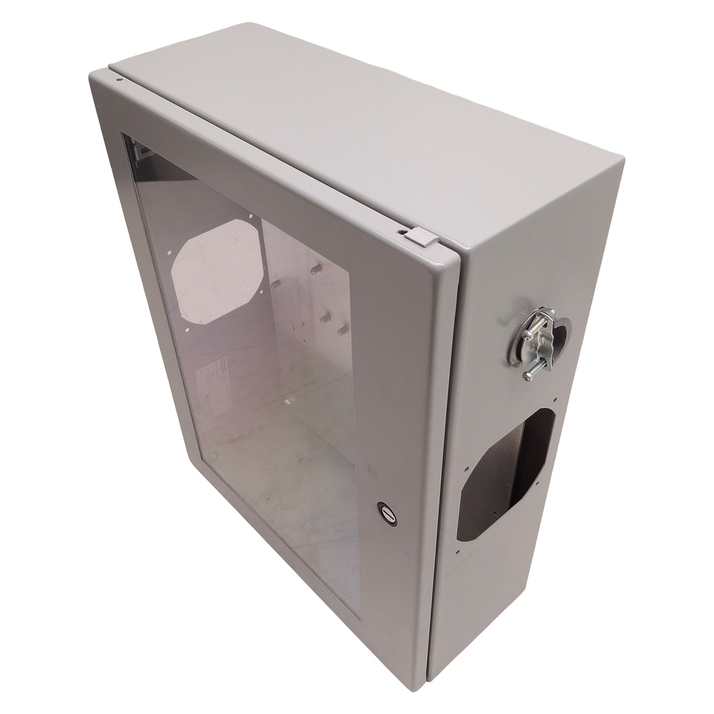 Used Hoffman CSD20166W/SPL Steel Window-Door Enclosure 20" x 16" x 6", NEMA 4/12/13