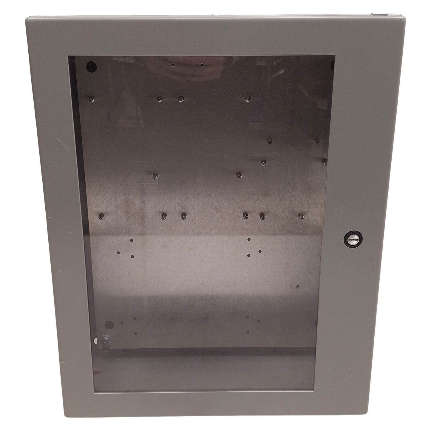 Used Hoffman CSD20166W/SPL Steel Window-Door Enclosure 20" x 16" x 6", NEMA 4/12/13