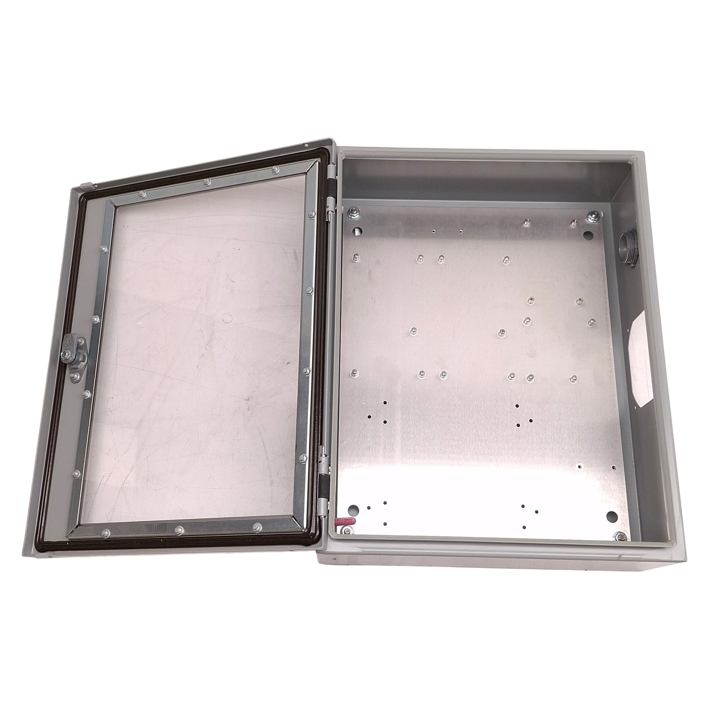 Used Hoffman CSD20166W/SPL Steel Window-Door Enclosure 20" x 16" x 6", NEMA 4/12/13