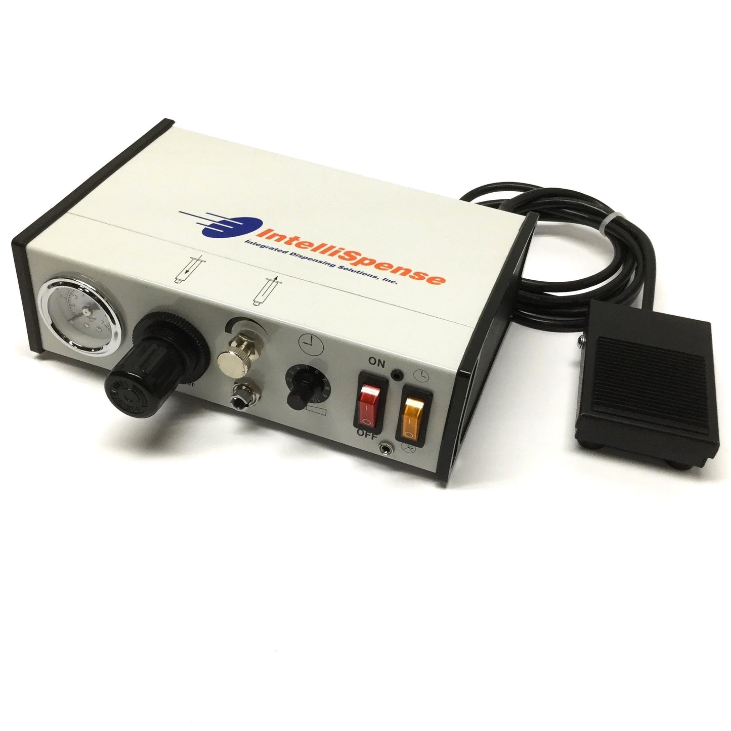 Used IntelliSpense 5101284 Analog Timed Syringe Air Dispenser 0.01-1s, 1-100psi