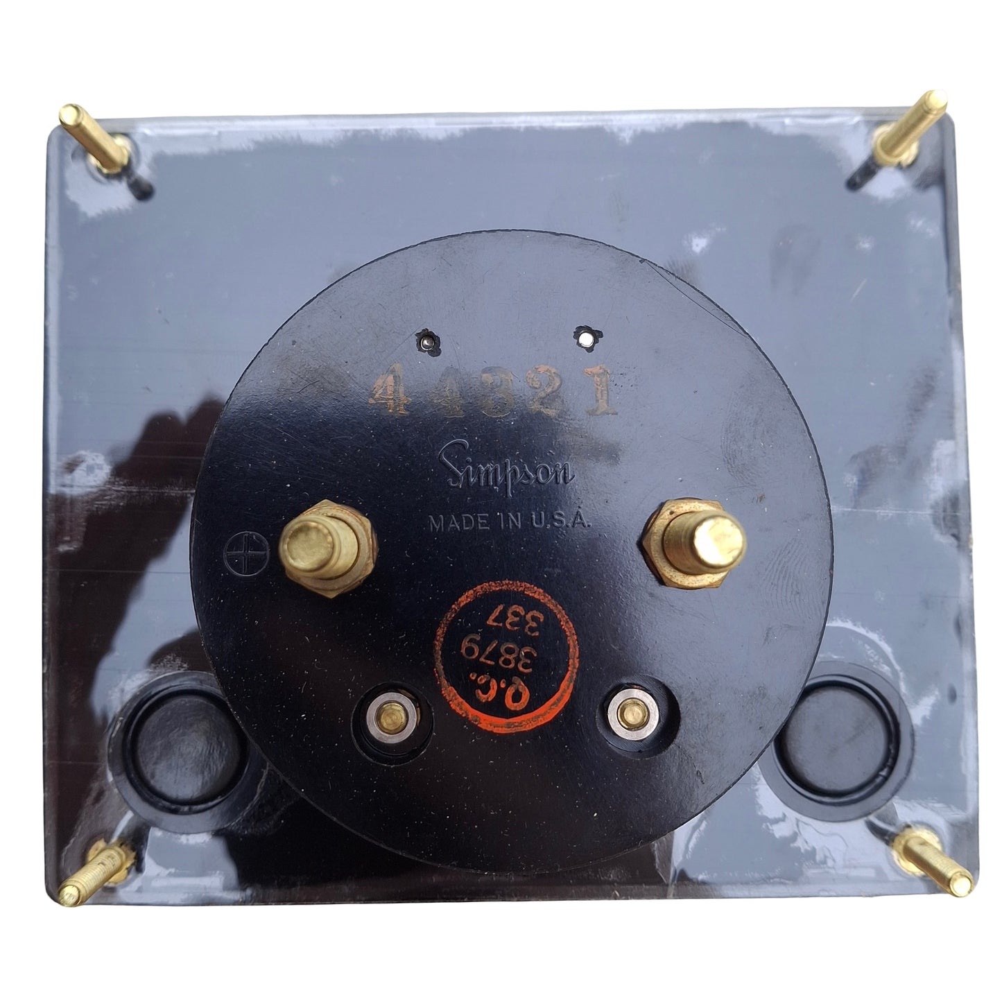 New Simpson 1347 AC Voltmeter Rectified 2000Ohms/V, 3-1/2" Size, 0-10 Range