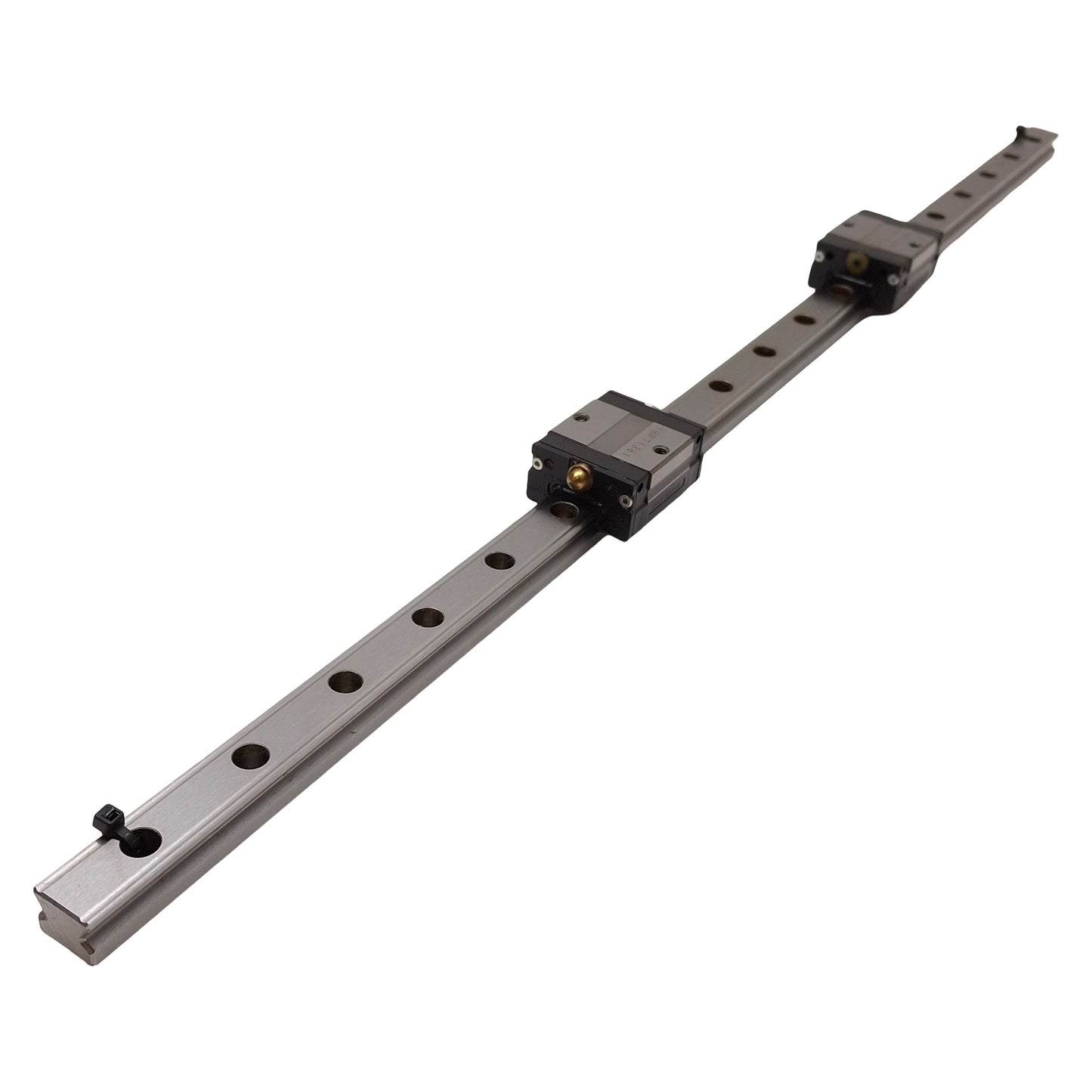 Used THK SSR15XV Linear Guide Assembly, 15mm x 580mm Rail, (2x) 40.3x34mm Carriages