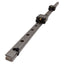 Used THK SSR15XV Linear Guide Assembly, 15mm x 580mm Rail, (2x) 40.3x34mm Carriages