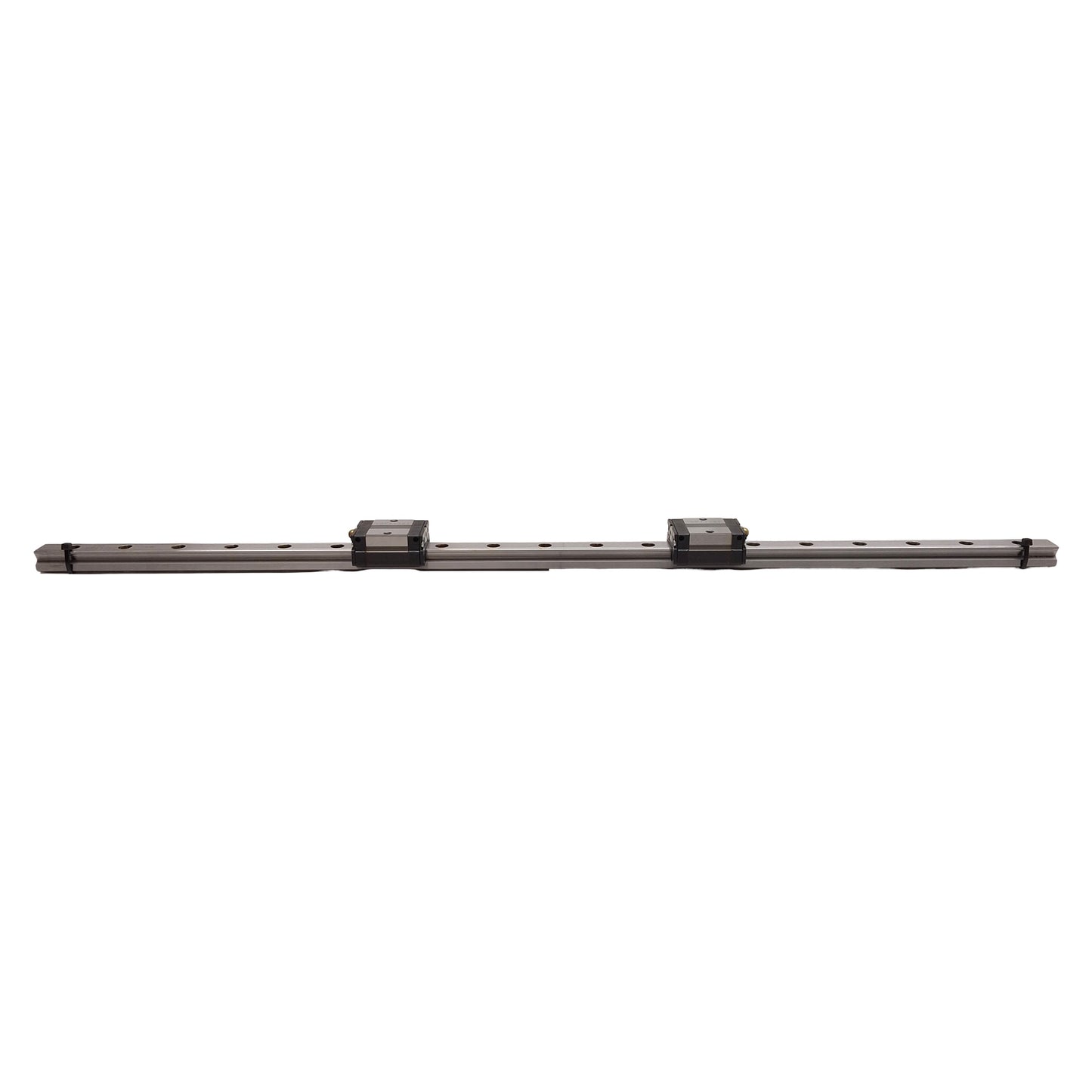 Used THK SSR15XV Linear Guide Assembly, 15mm x 580mm Rail, (2x) 40.3x34mm Carriages