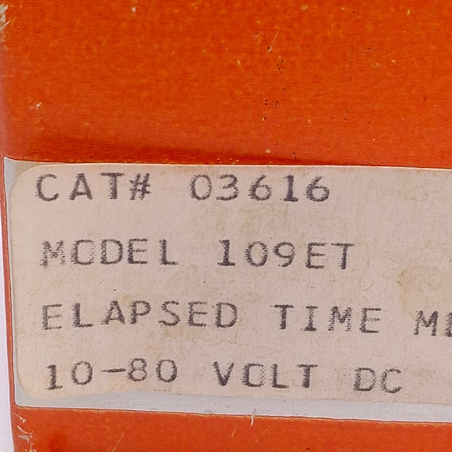New Simpson 03616 Elapsed Time Meter 10-80VDC, 3-5.5mA, ≤0.01%/24hrs Accuracy