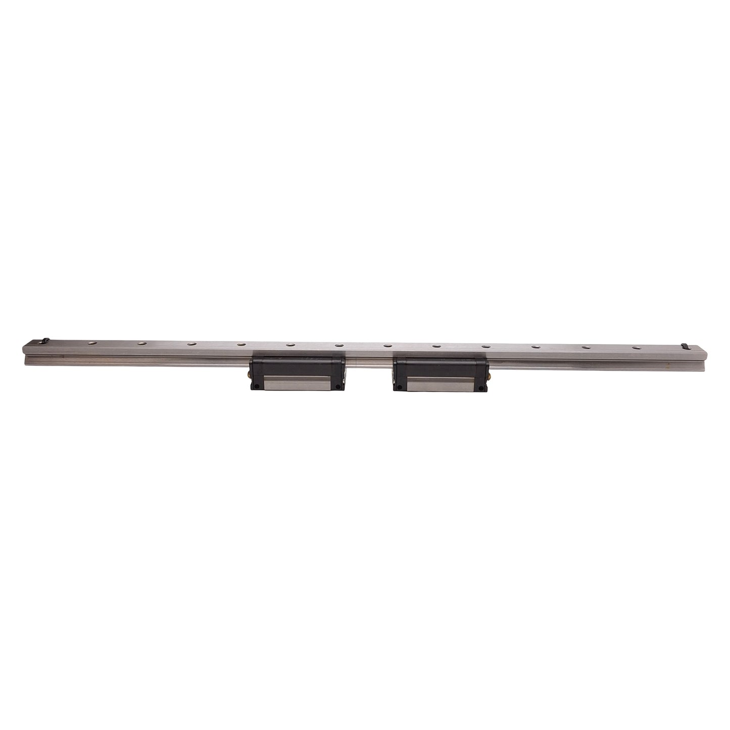 Used THK SSR15XW Linear Guide Assembly, 15mm x 410mm Rail, (2x) 56.9x34mm Carriages
