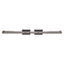 Used THK SSR15XW Linear Guide Assembly, 15mm x 410mm Rail, (2x) 56.9x34mm Carriages