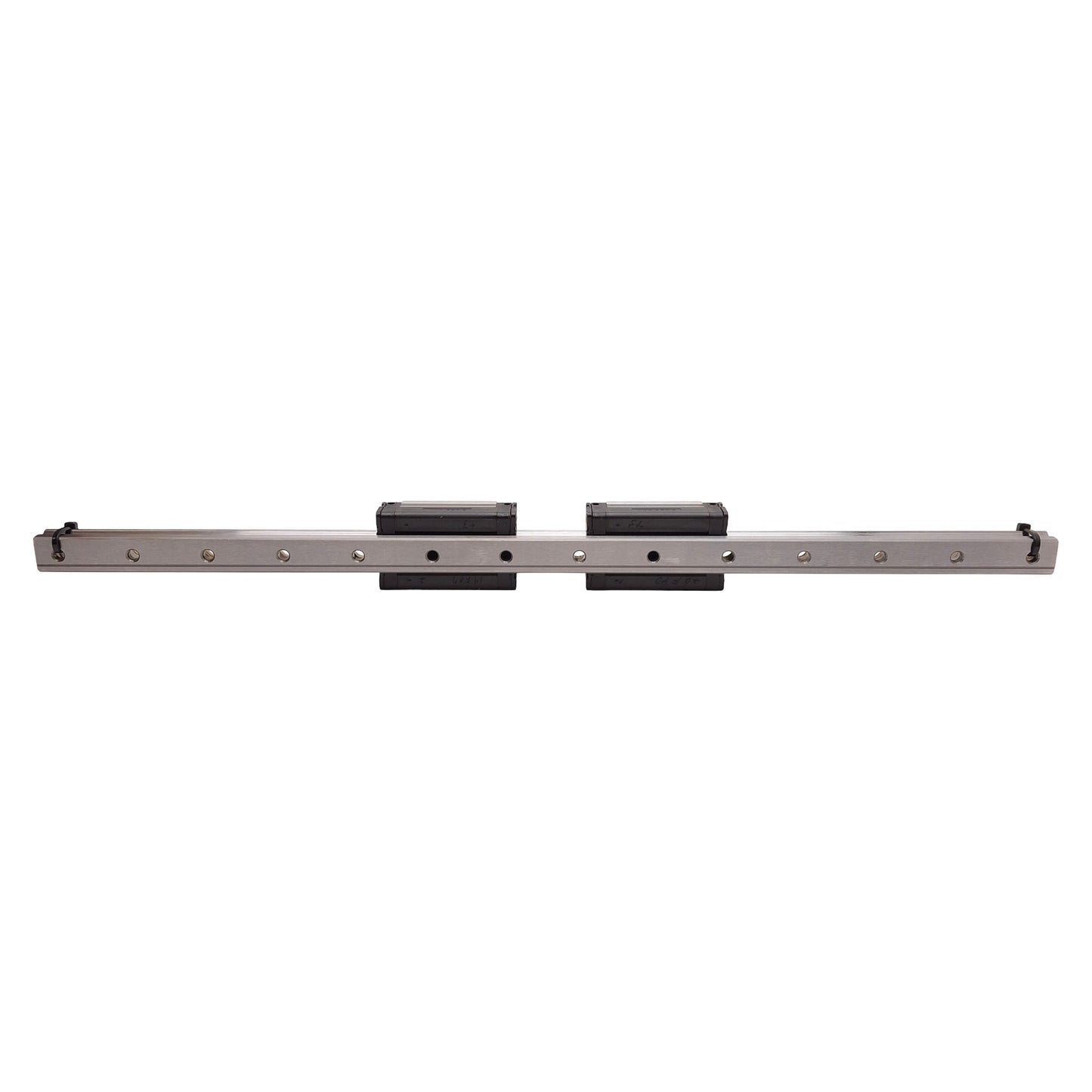 Used THK SSR15XW Linear Guide Assembly, 15mm x 410mm Rail, (2x) 56.9x34mm Carriages