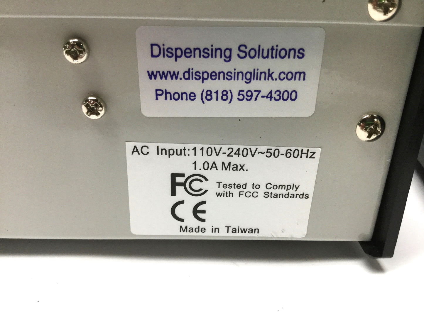 Used IntelliSpense 5101284DG Digital Timed Syringe Air Dispenser 0.01-99s, 1-100psi