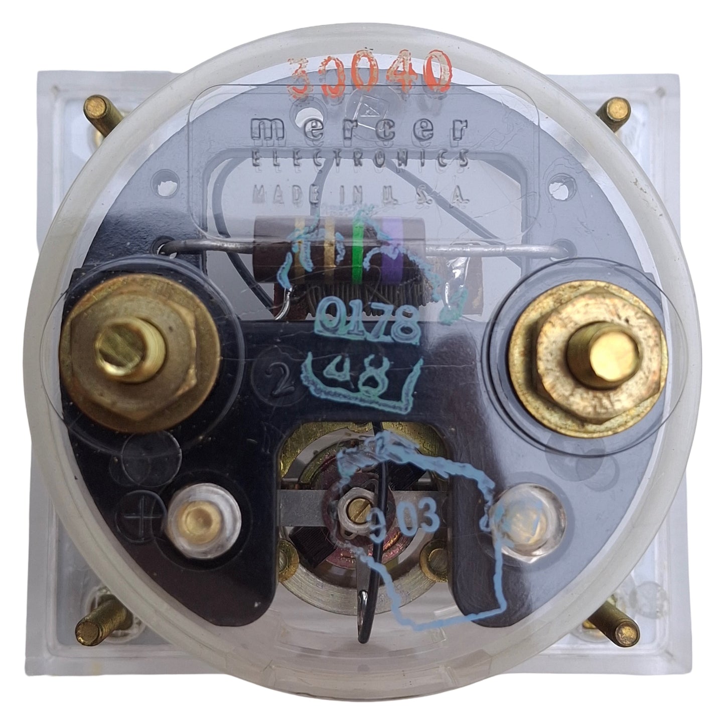 New Allied Electronics DC Milliamperes 0-10 Range, 2-1/2in Panel Meter Size
