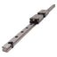 Used THK SSR15XW Linear Guide Assembly, 15mm x 460mm Rail, (2x) 56.9x34mm Carriages