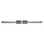 Used THK SSR15XW Linear Guide Assembly, 15mm x 460mm Rail, (2x) 56.9x34mm Carriages