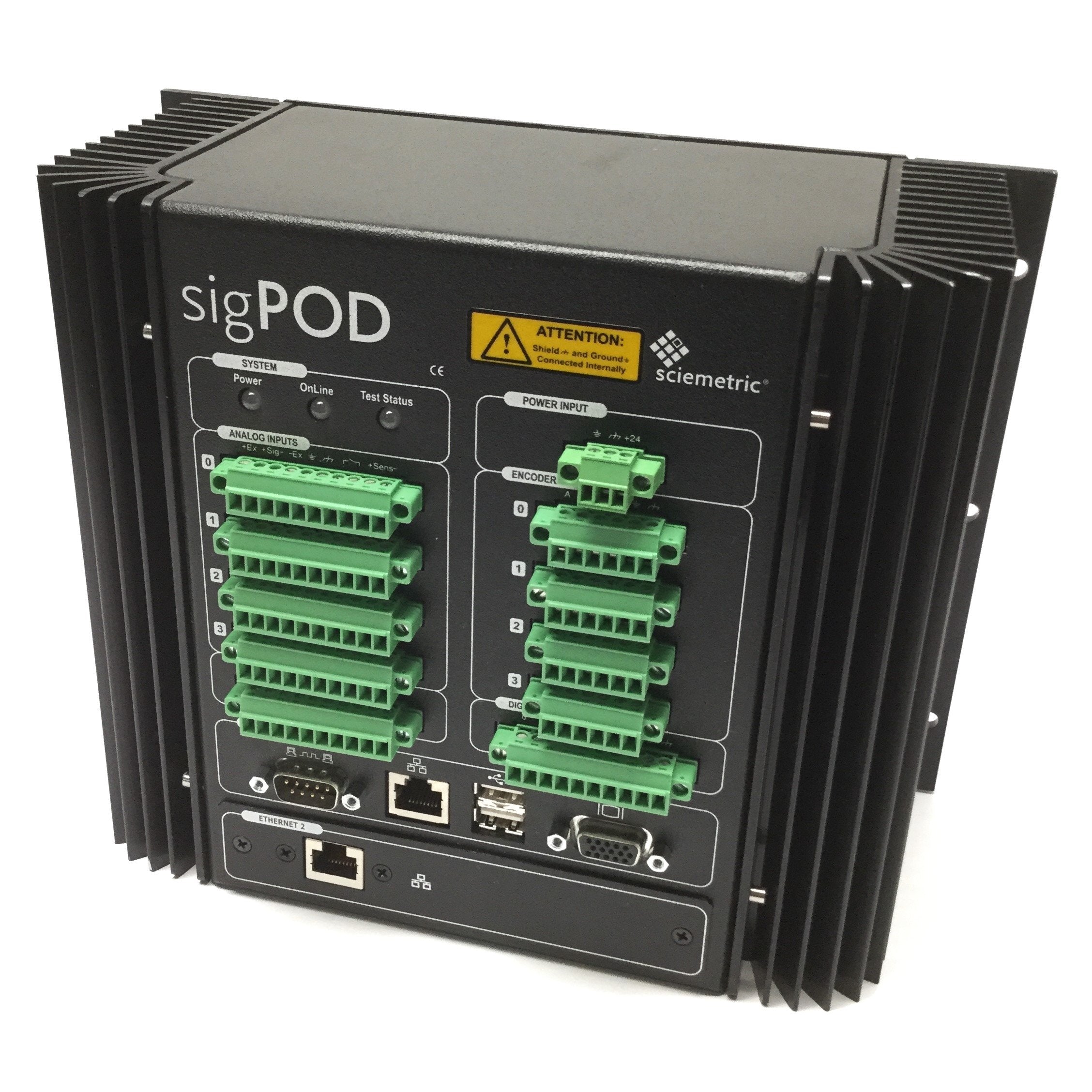 Sciemetric 1204-0H10 Rev 5.02 sigPOD Process Monitoring System, 4-Chan ...