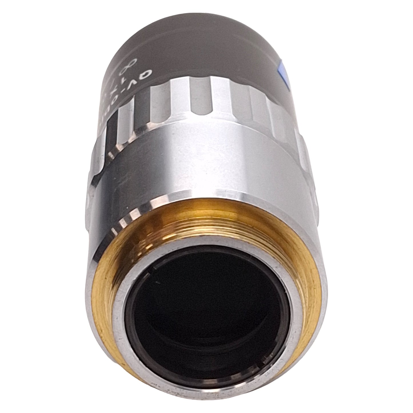 Used Mitutoyo 02AKT250 QV-HR1x Quick Vision Objective Lens 1x/0.084, f=100, 40.6mm WD