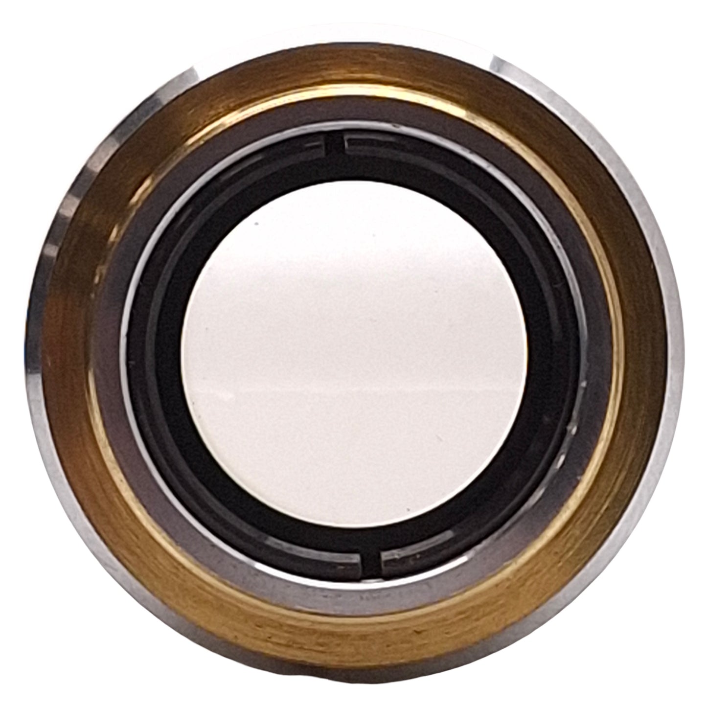 Used Mitutoyo 02AKT250 QV-HR1x Quick Vision Objective Lens 1x/0.084, f=100, 40.6mm WD