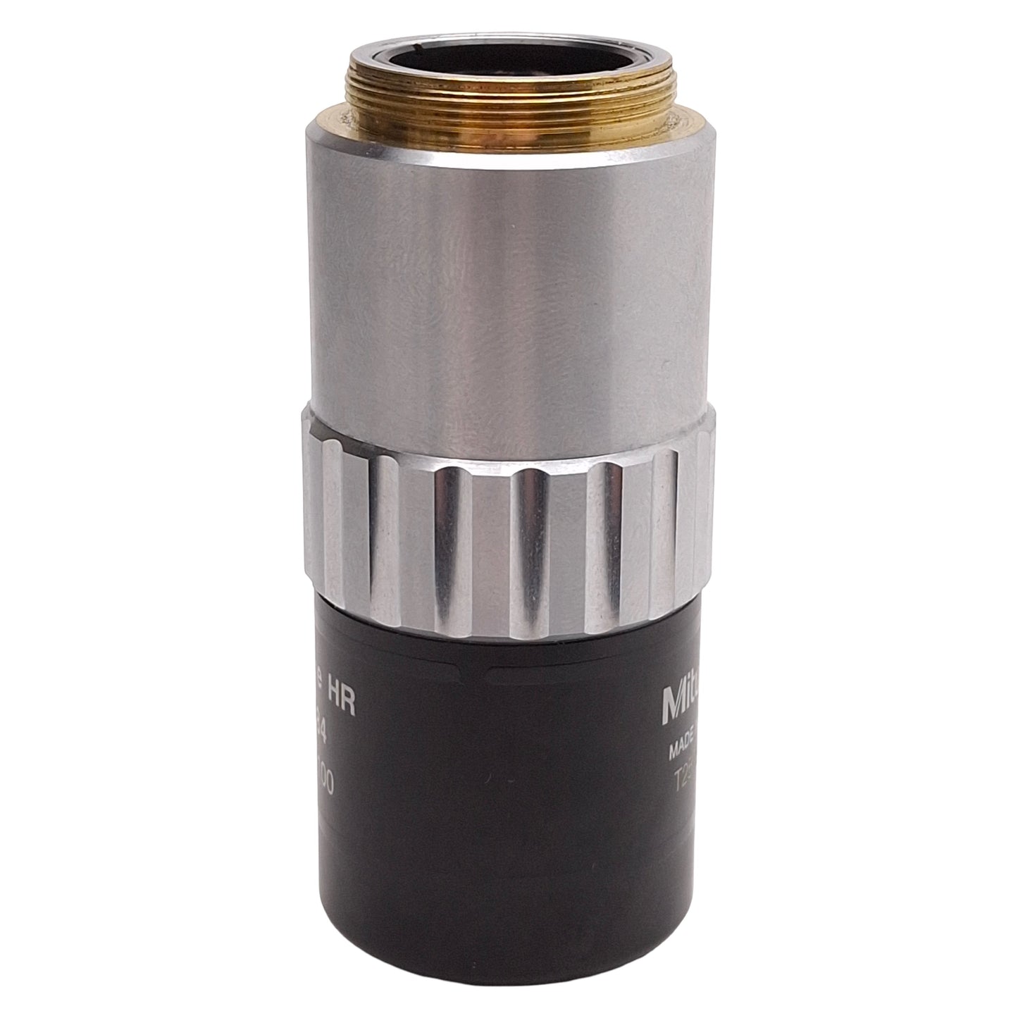 Used Mitutoyo 02AKT250 QV-HR1x Quick Vision Objective Lens 1x/0.084, f=100, 40.6mm WD
