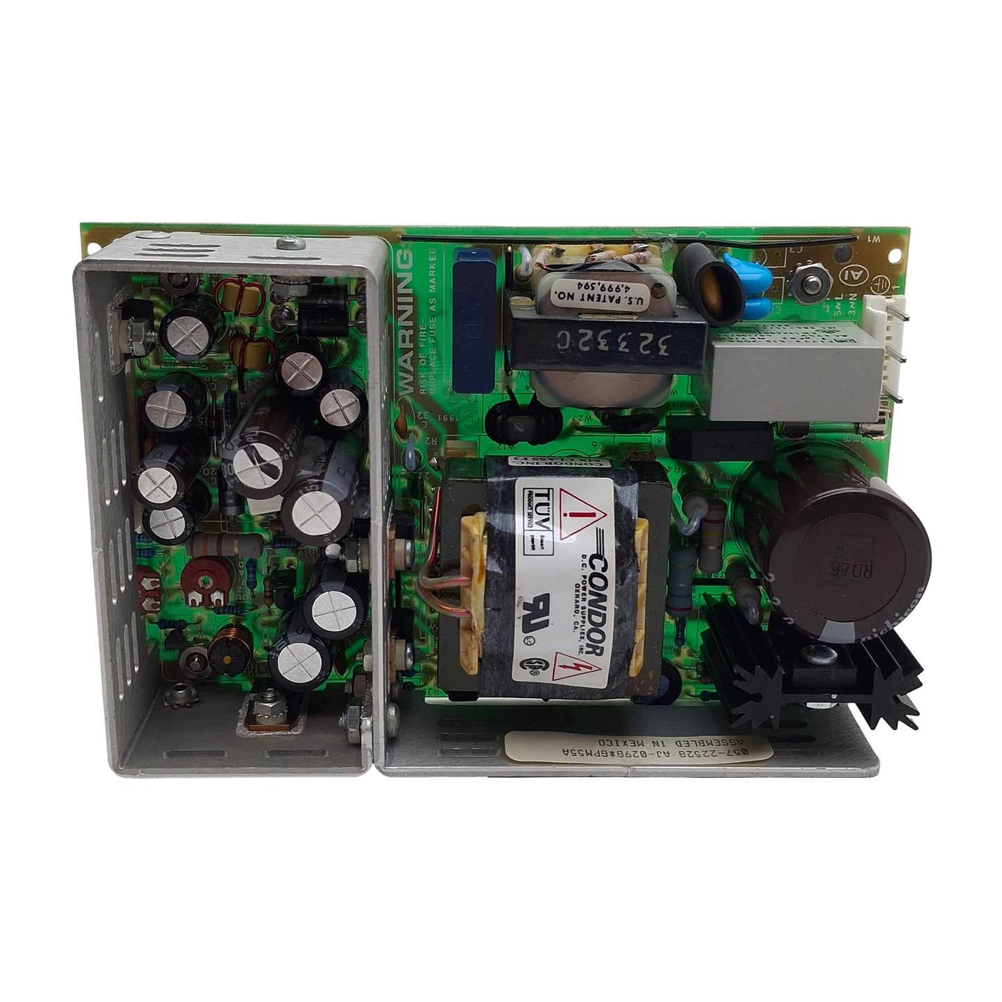 Used Condor GPM55A Power Supply, 100-240VAC In, +-12VDC/5VDC 1-6A Out, 55W Max