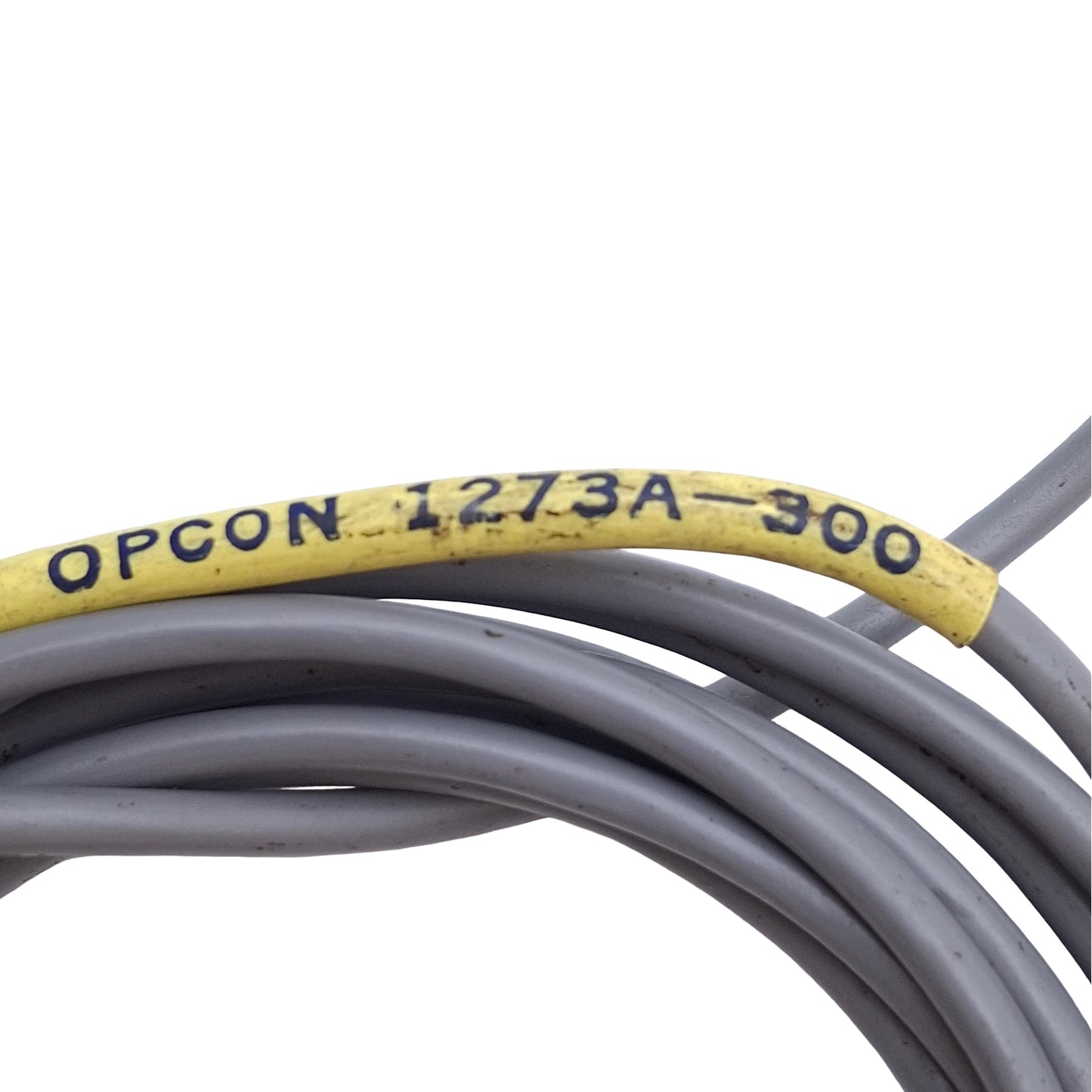 Used Opcon 1273A-300 Photoelectric Sensor Head 8.5ft Cable Length, 940nm Wavelength