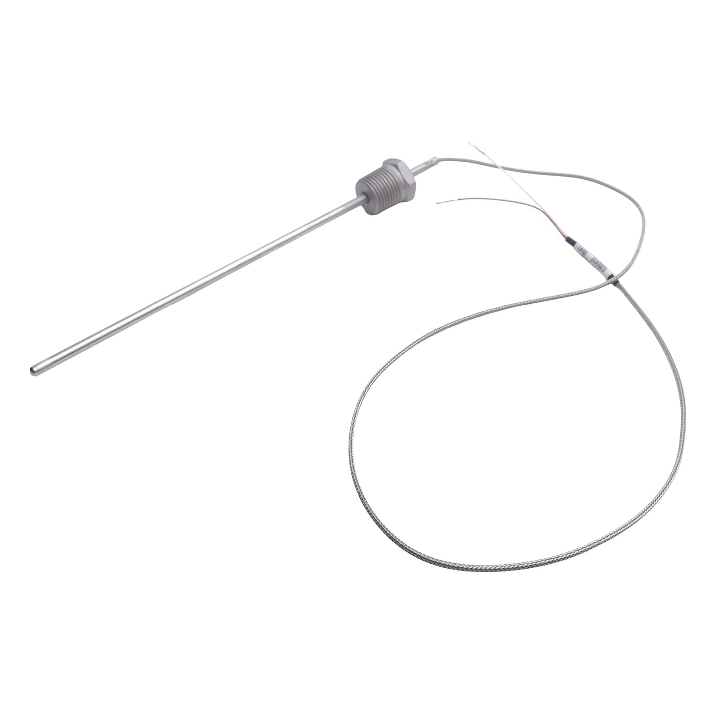 Used Watlow 24D3SUP024A Rigid Thermocouple, 3/16in x 7in Sheath, Type J, 1/2in NPT