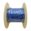 Used Anixter 1015-12/65-6 Blue Hook-Up Lead Wire, TNC, 12AWG, 65-Strand, 600V, 100ft