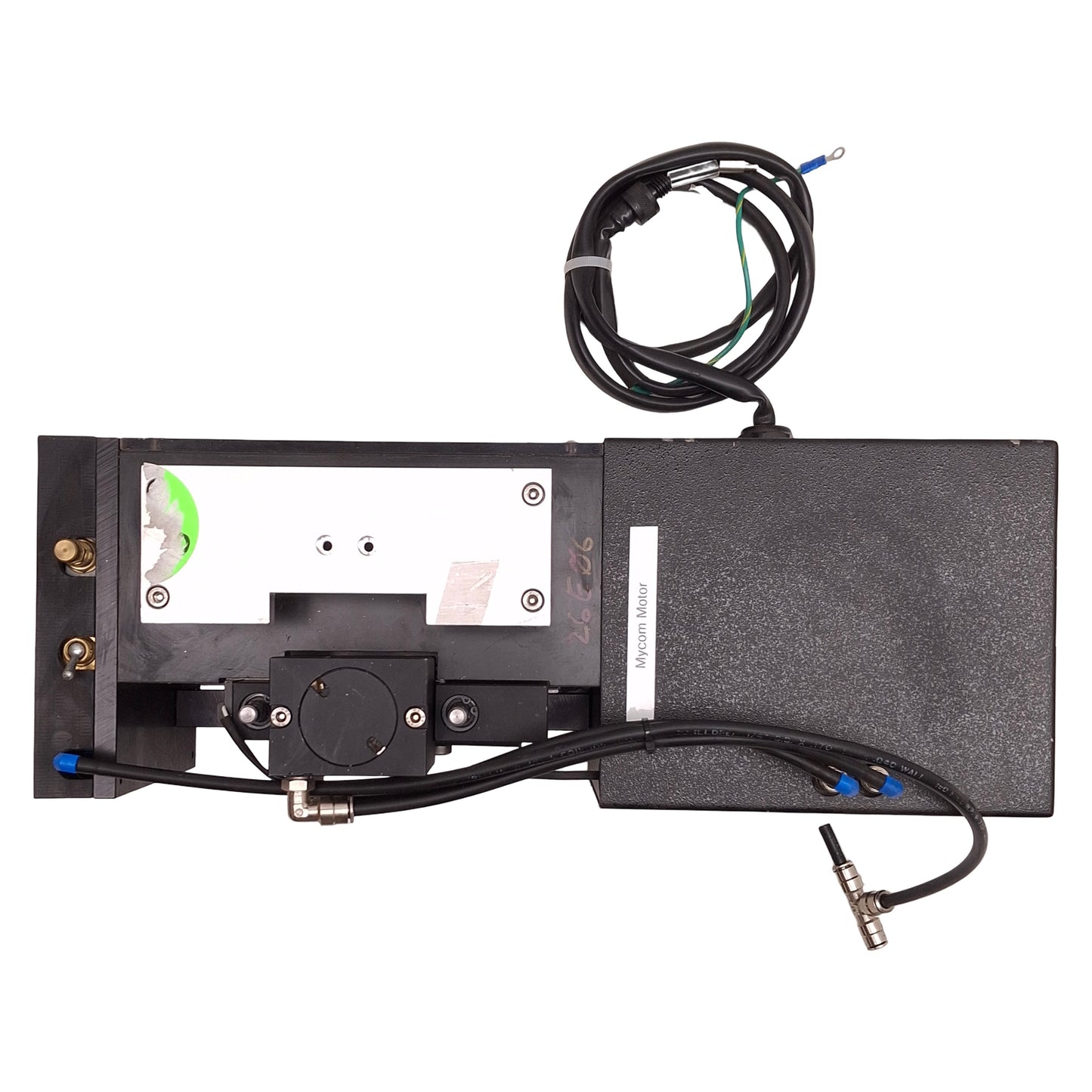 Used AZCO Corp FG110/SP Sur-Size Cut-To-Length Assembly 120VAC, 90psi, 110mm Wide Cut