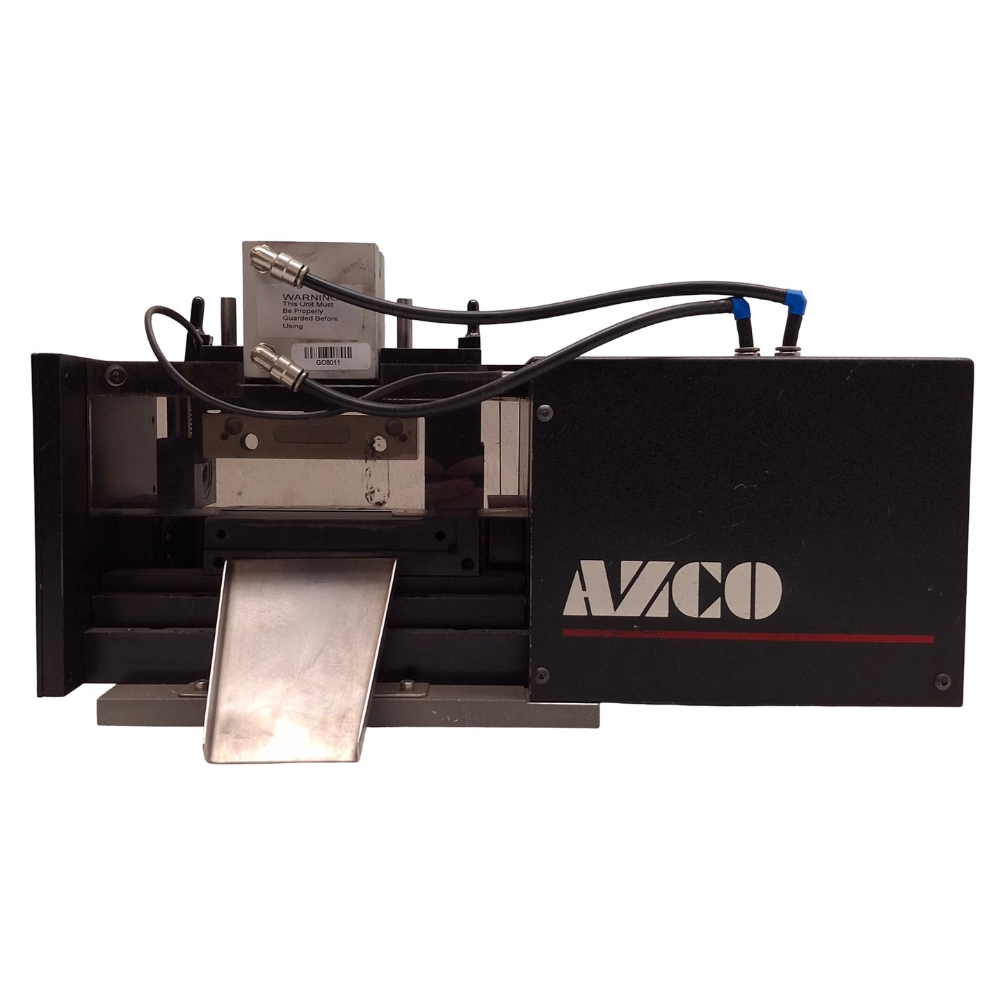 Used AZCO Corp FG110/SP Sur-Size Cut-To-Length Assembly 120VAC, 90psi, 110mm Wide Cut