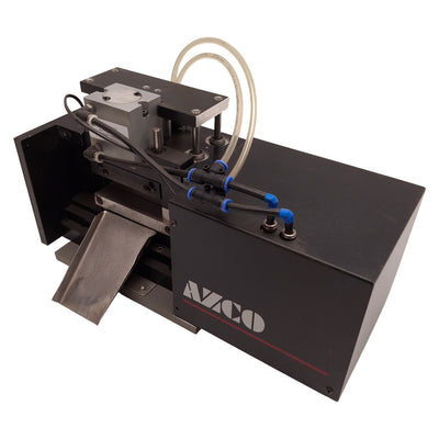 Used AZCO Corp FG110/SP Sur-Size Cut-To-Length Assembly 120VAC, 90psi, 110mm Wide Cut