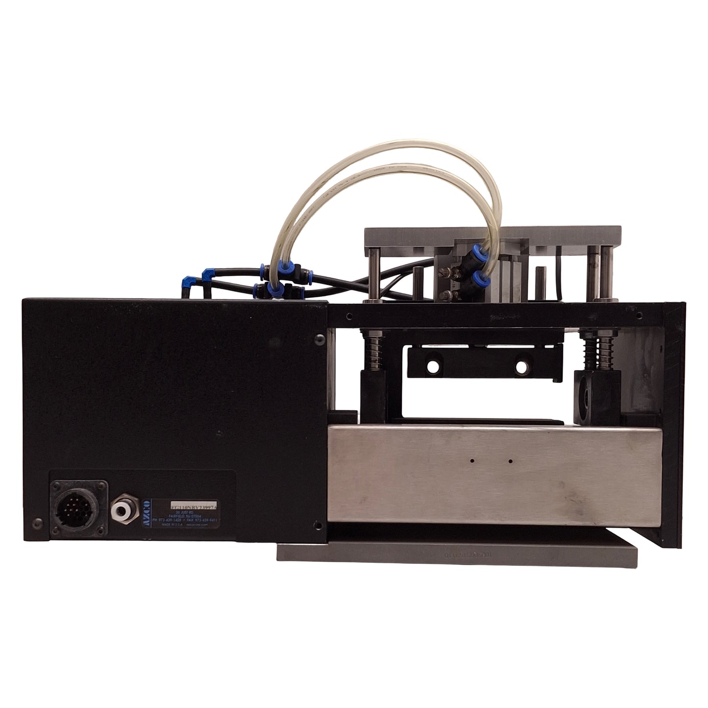 Used AZCO Corp FG110/SP Sur-Size Cut-To-Length Assembly 120VAC, 90psi, 110mm Wide Cut