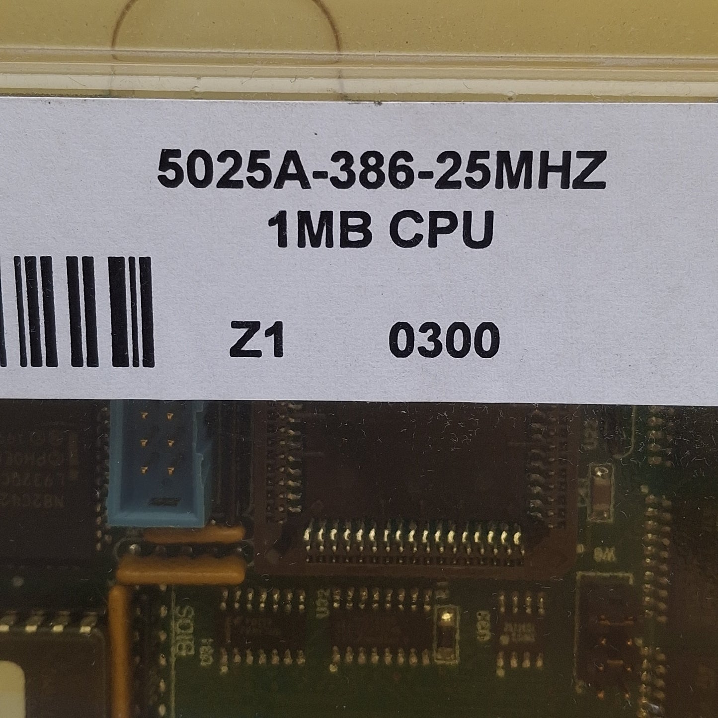 Used Octagon Systems MicroPC 5025A-386-25MHZ Single Board Computer, 1MB, 386 at 25MHz