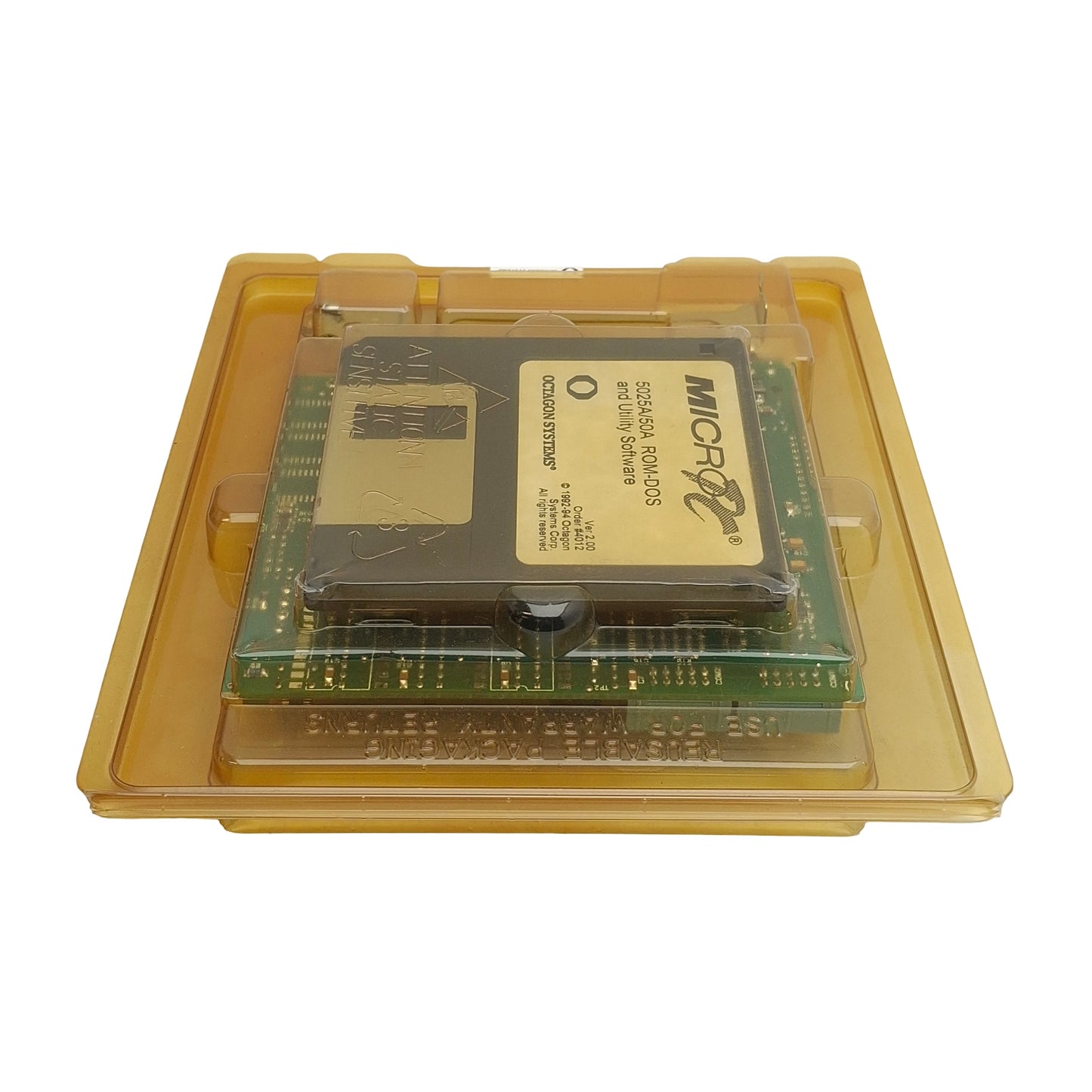 Used Octagon Systems MicroPC 5025A-386-25MHZ Single Board Computer, 1MB, 386 at 25MHz