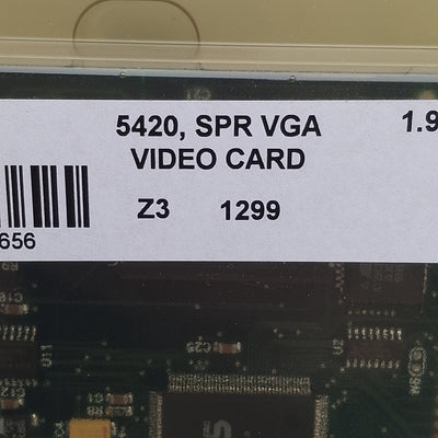 New Octagon Systems MicroPC 5420 Super VGA Video Card, 5V+/-5% 380mA, 8Bit ISA Bus