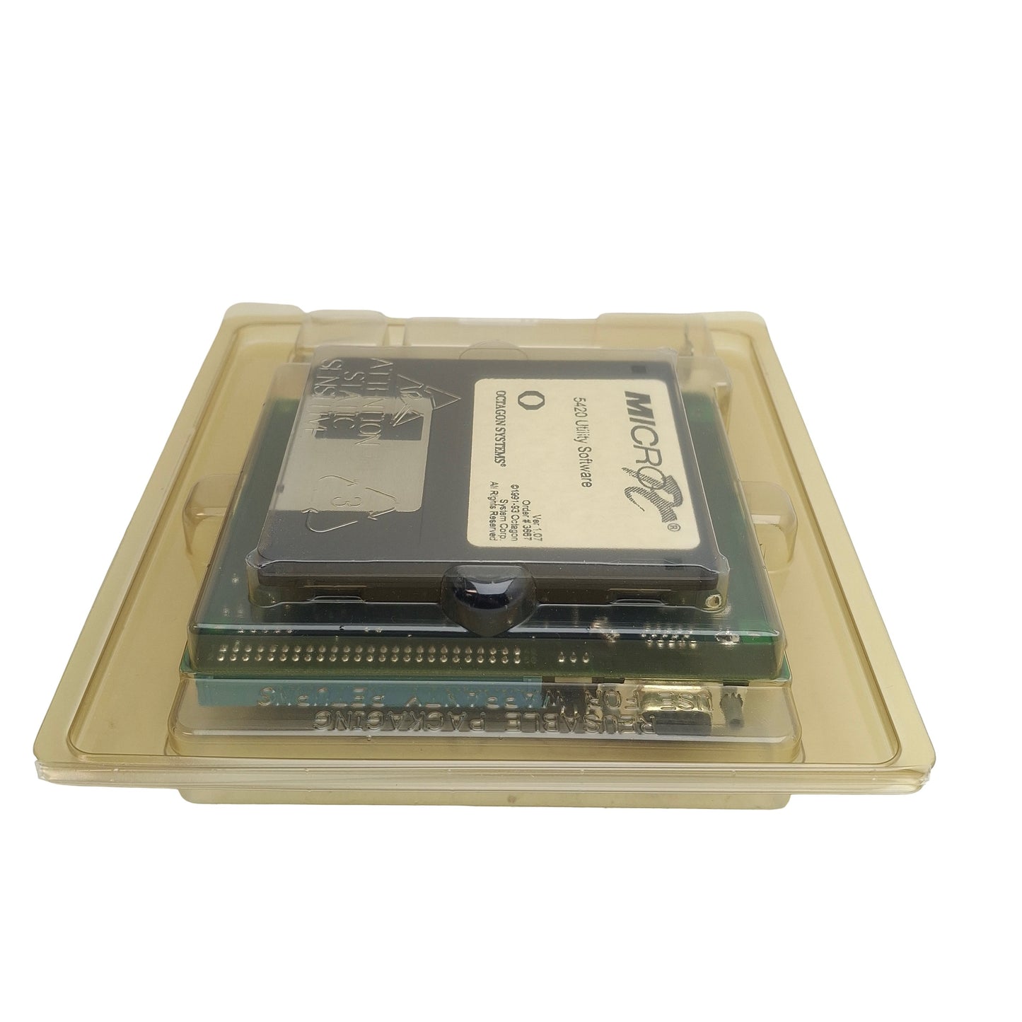 New Octagon Systems MicroPC 5420 Super VGA Video Card, 5V+/-5% 380mA, 8Bit ISA Bus