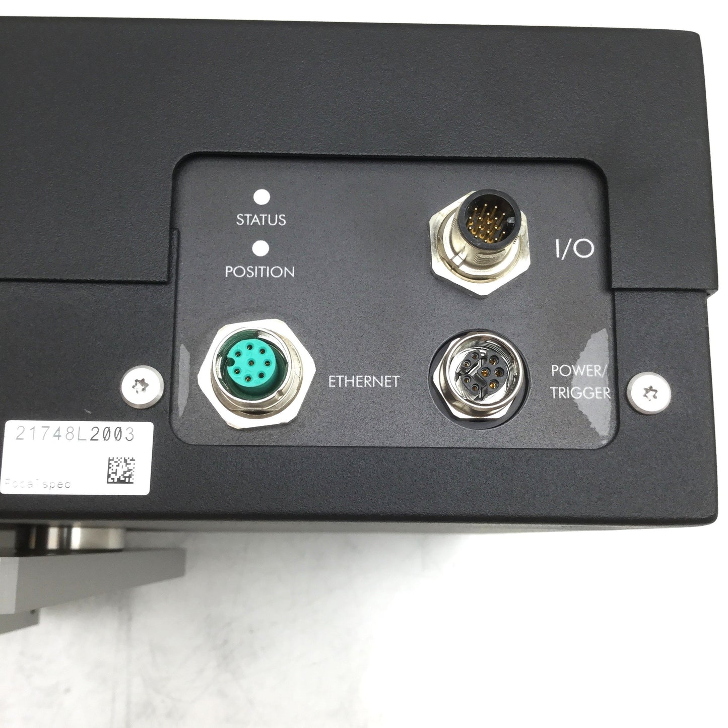 Used FocalSpec LCI1200 Line Confocal 3D Measuring Scanner 2.8mm Z Range, 11.3mm FOV