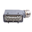 Used Harting 09330162701 Han E Connector Insert W/ Right Angle Hood, 16B Female, 16A