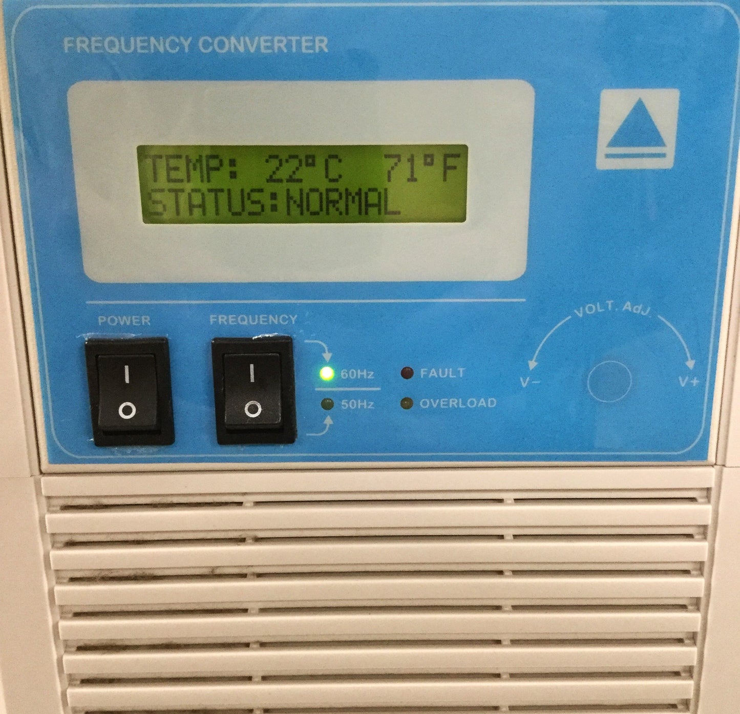 Used Soltec AHA-103F Frequency Converter 1PH 110/230VAC In, 230VAC 50/60Hz Out, 1KVA