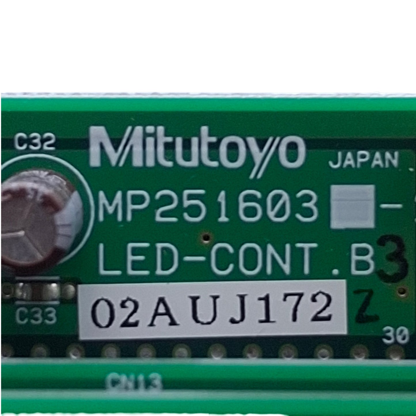 Used Mitutoyo MP251603 LED Control Board For QV-X302P1L-C CNC Vison Measuring Machine