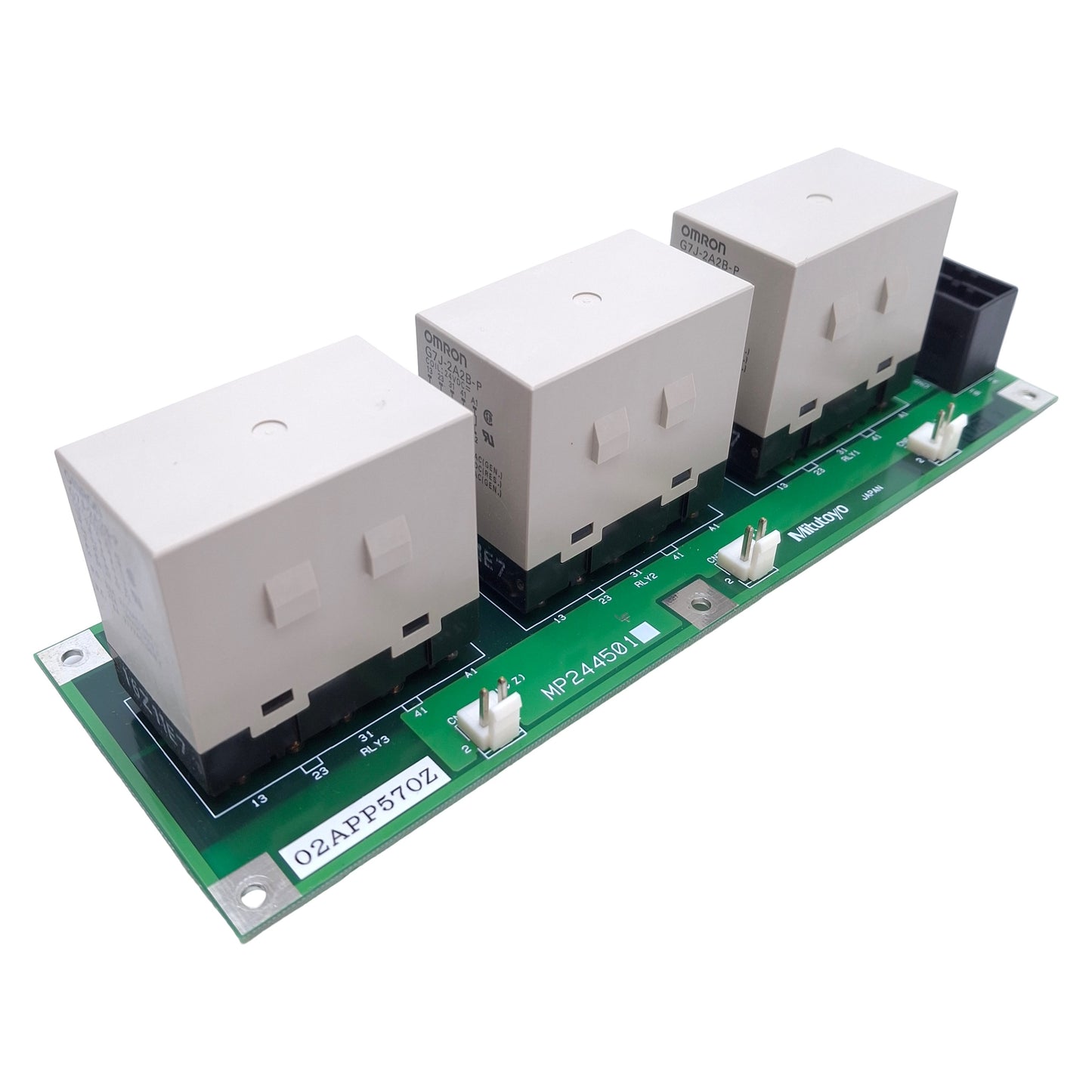 Used Mitutoyo MP244501 Relay Board For Mitutoyo QV-X302P1L-C Vison Measuring Machine