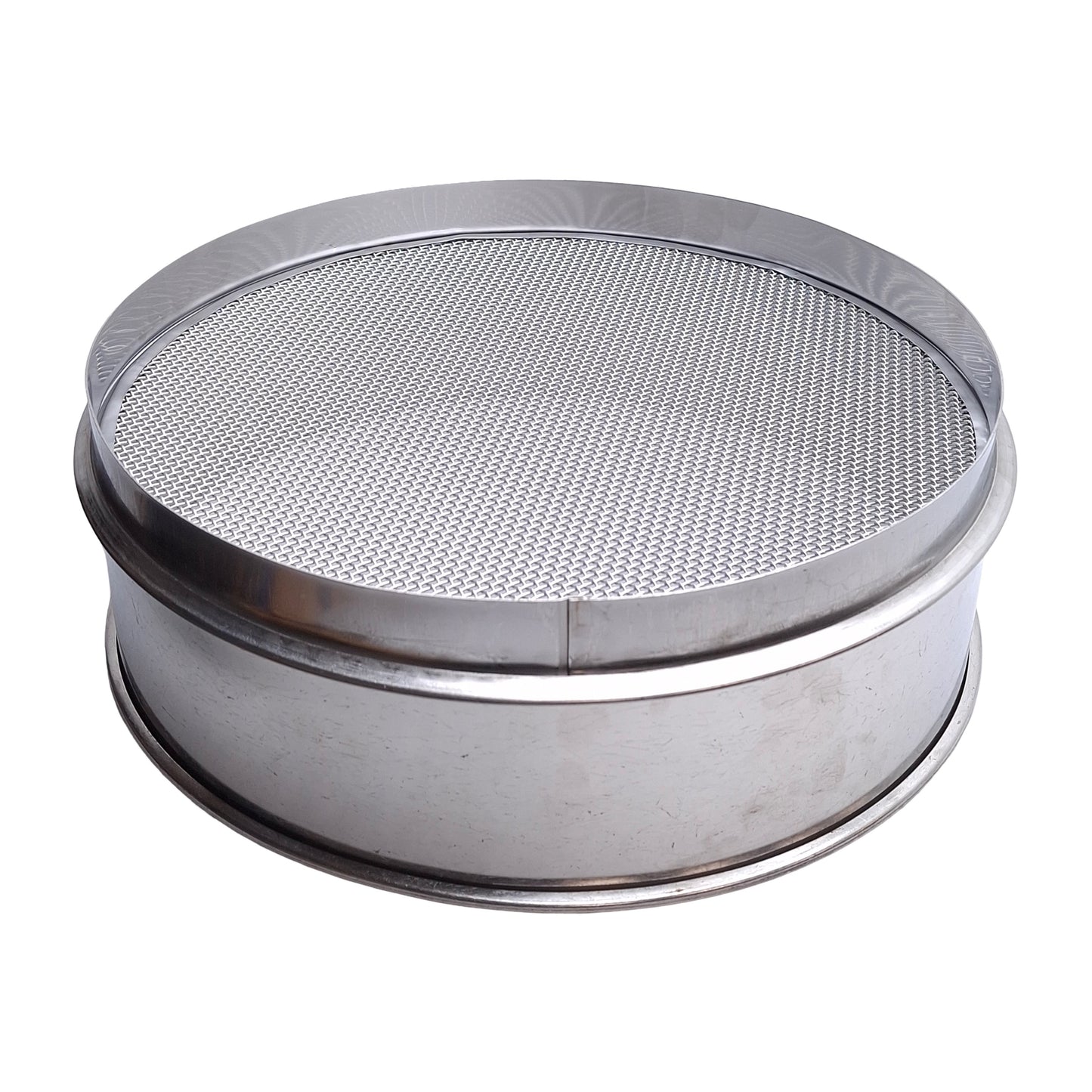 Used Cole Parmer No. 10 ASTM E-11 Standard Test Sieve, Size 10, 2mm Opening, 12in Dia