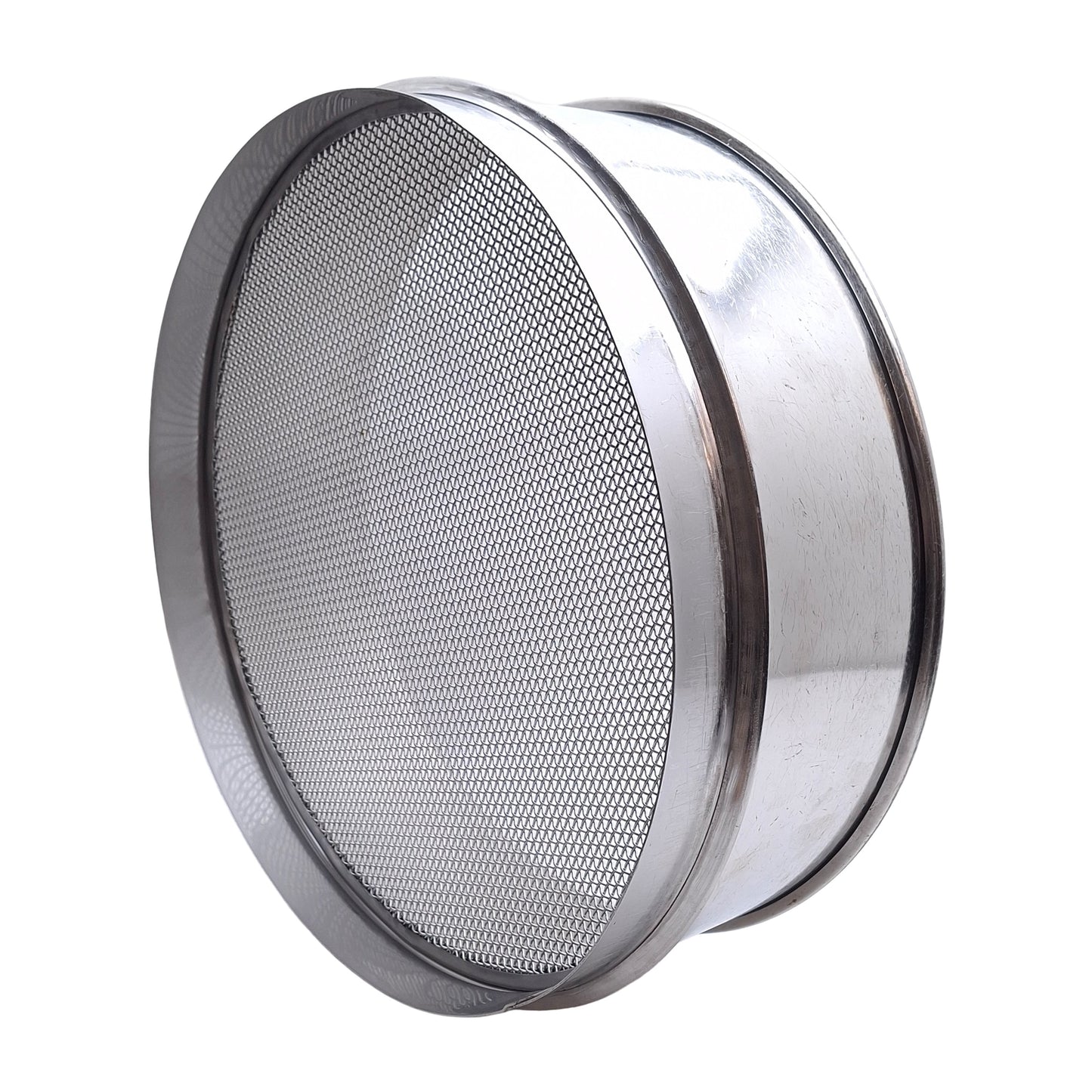 Used Cole Parmer No. 10 ASTM E-11 Standard Test Sieve, Size 10, 2mm Opening, 12in Dia