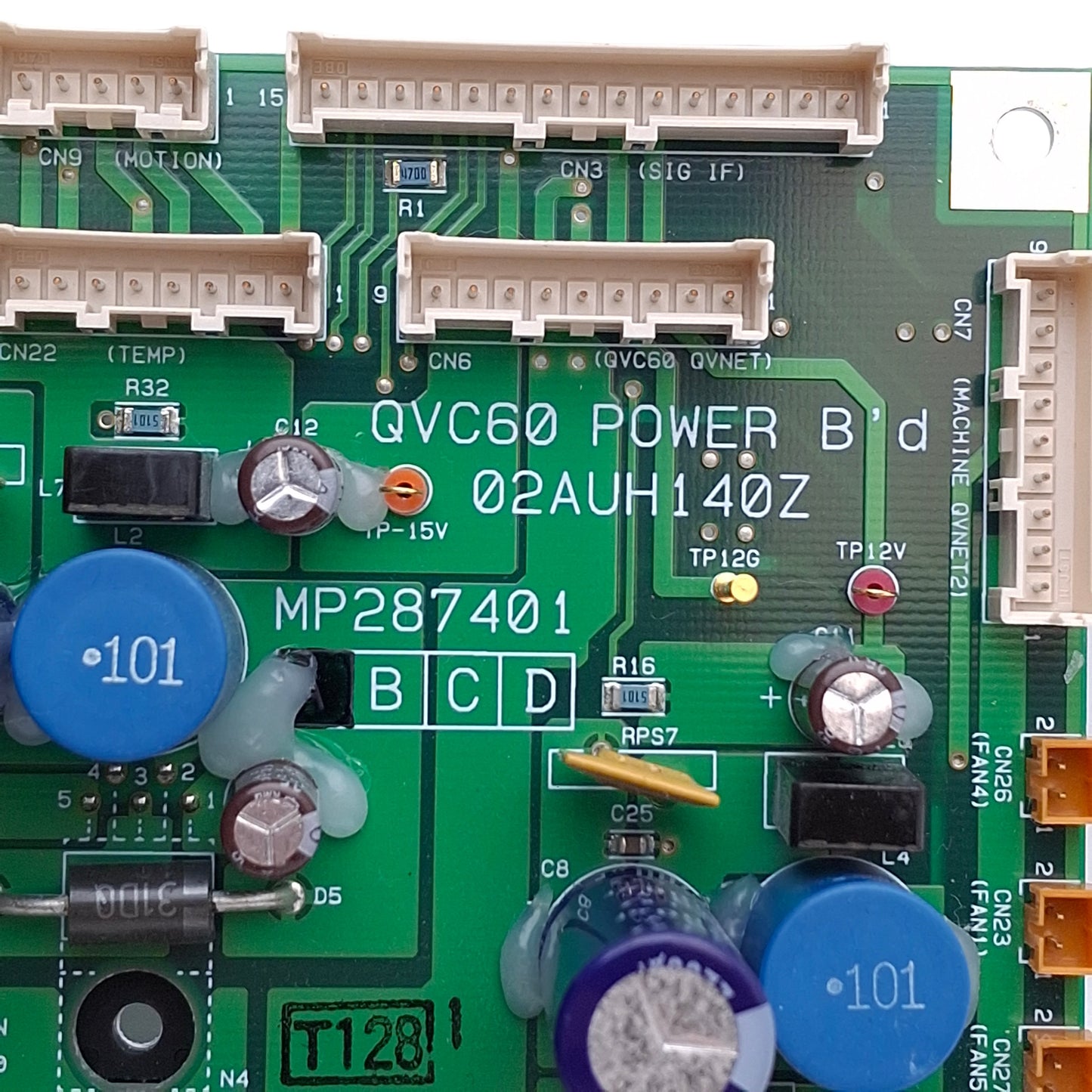 Used Mitutoyo QVC60 MP287401 Power Board for QV-X302P1L CNC Vision Machine