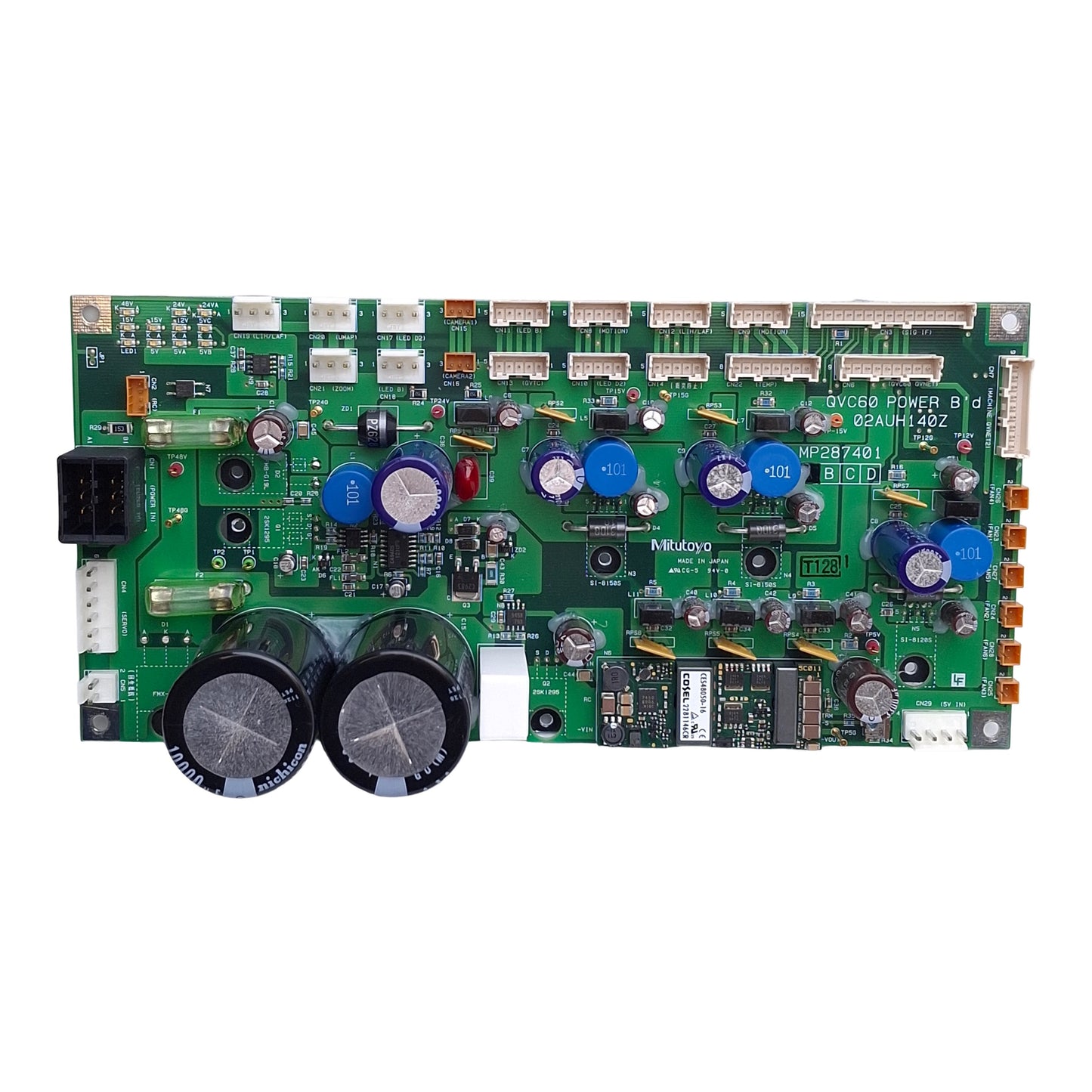 Used Mitutoyo QVC60 MP287401 Power Board for QV-X302P1L CNC Vision Machine