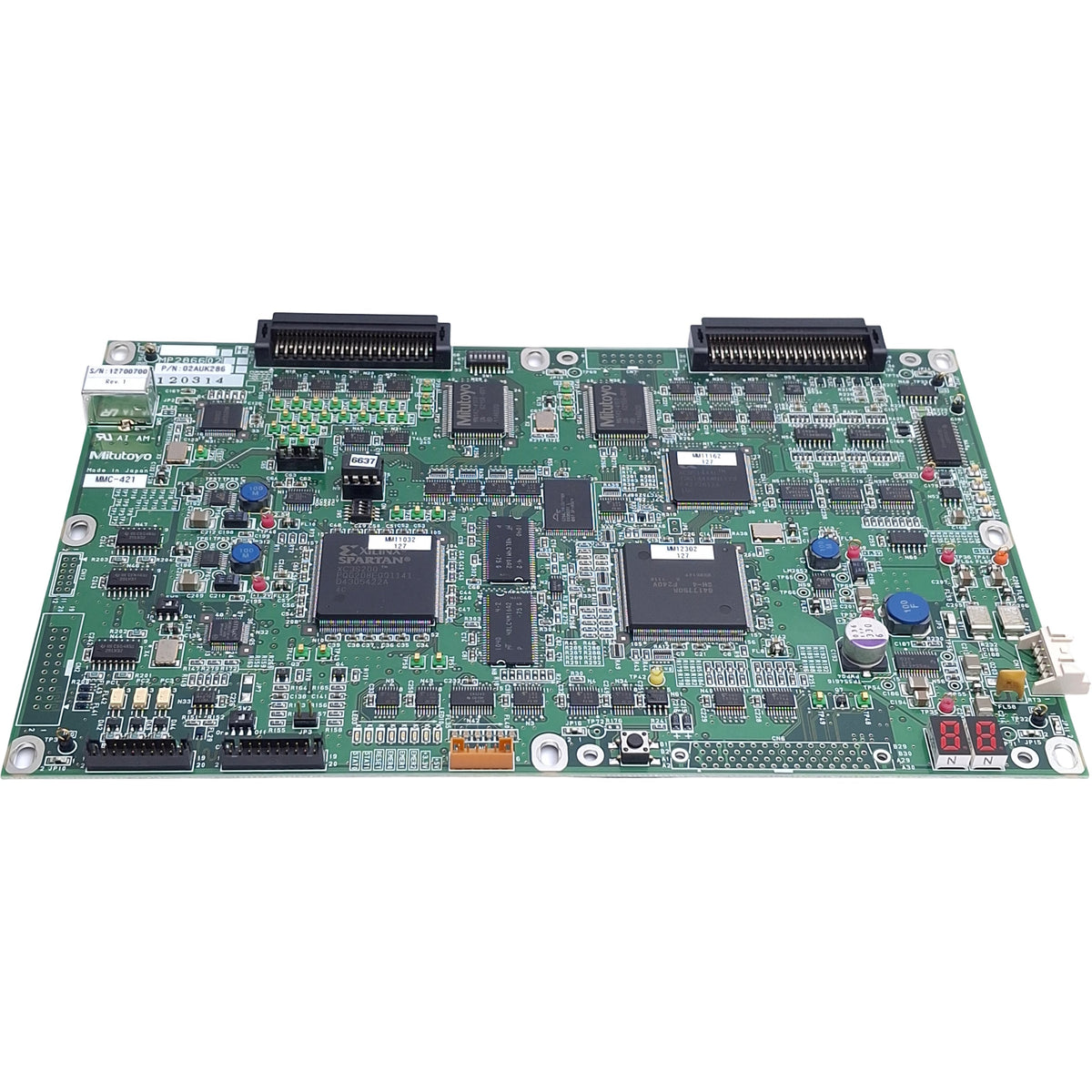 Used Mitutoyo 02AUK286 MP286602 MMC-421 Main Control Board For QV-X302P1L CNC Vision