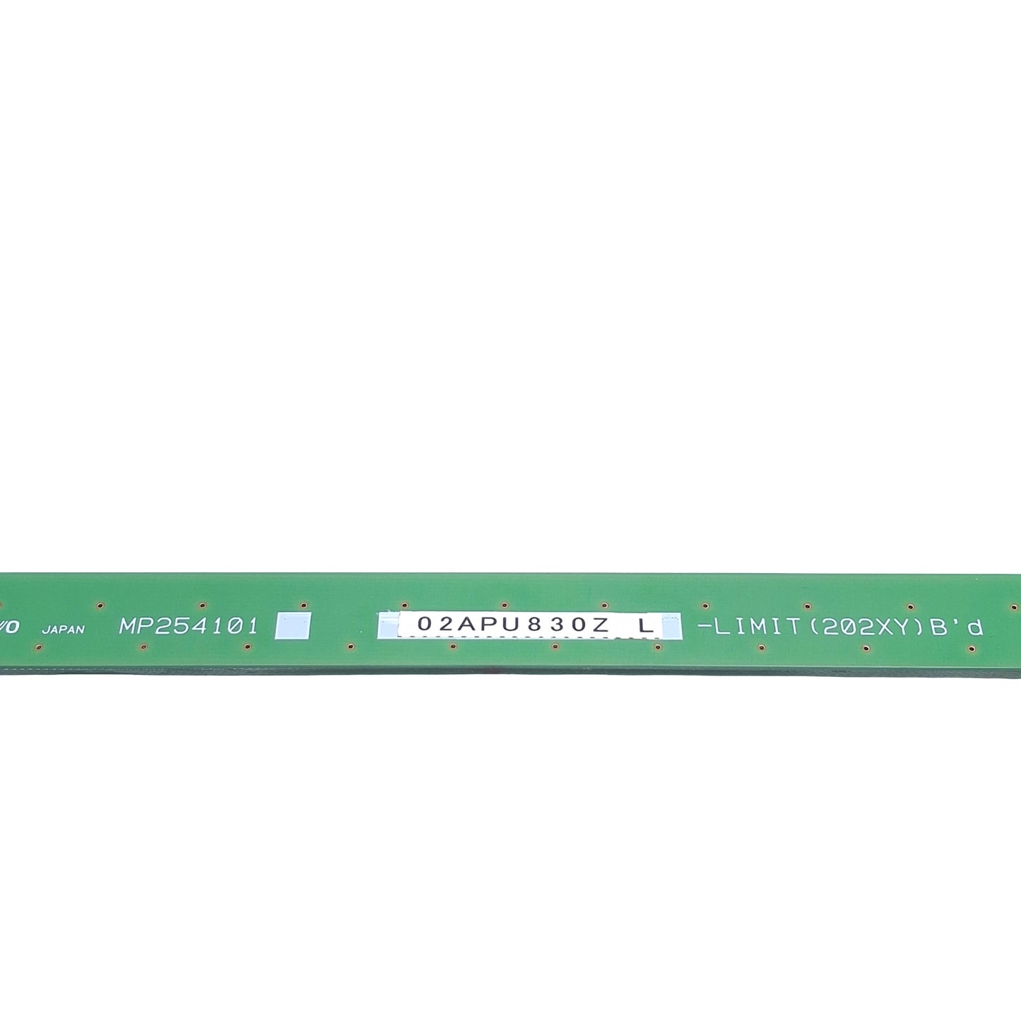 Used Mitutoyo MP254101 02APU830Z L Limit Position / Slot Sensor Board, For QV-X302P1L
