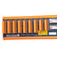 Used Baldor PCI003-502 F621 NextMove PCI Breakout Unit, 19DI 12DO, RJ45, DIN Rail
