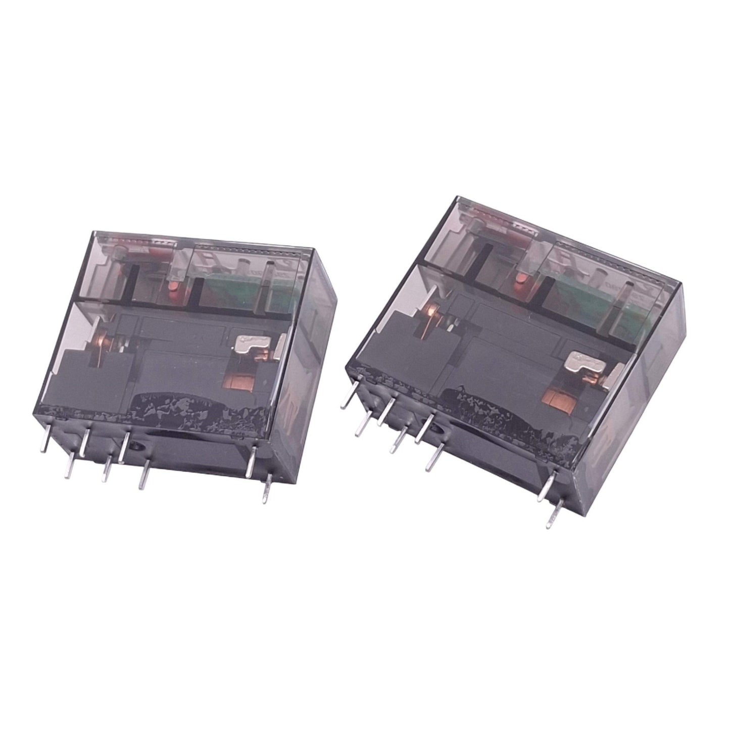 Used Lot of 2 Phoenix Contact REL-MR-120AC/21HC/MS 2987901 Relays, SPDT, 120VAC Coil