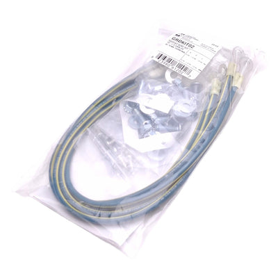 New Hammond GRDKIT02 Ground Wire Kit, 16" x 6 Cables w/ Ring Terminal